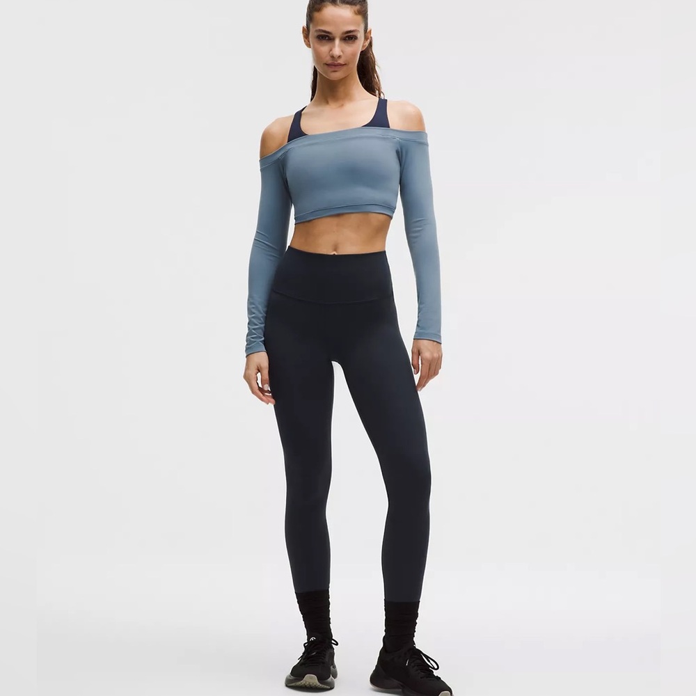 Lululemon Wunder Train High-Rise Tight, True Navy Size 8